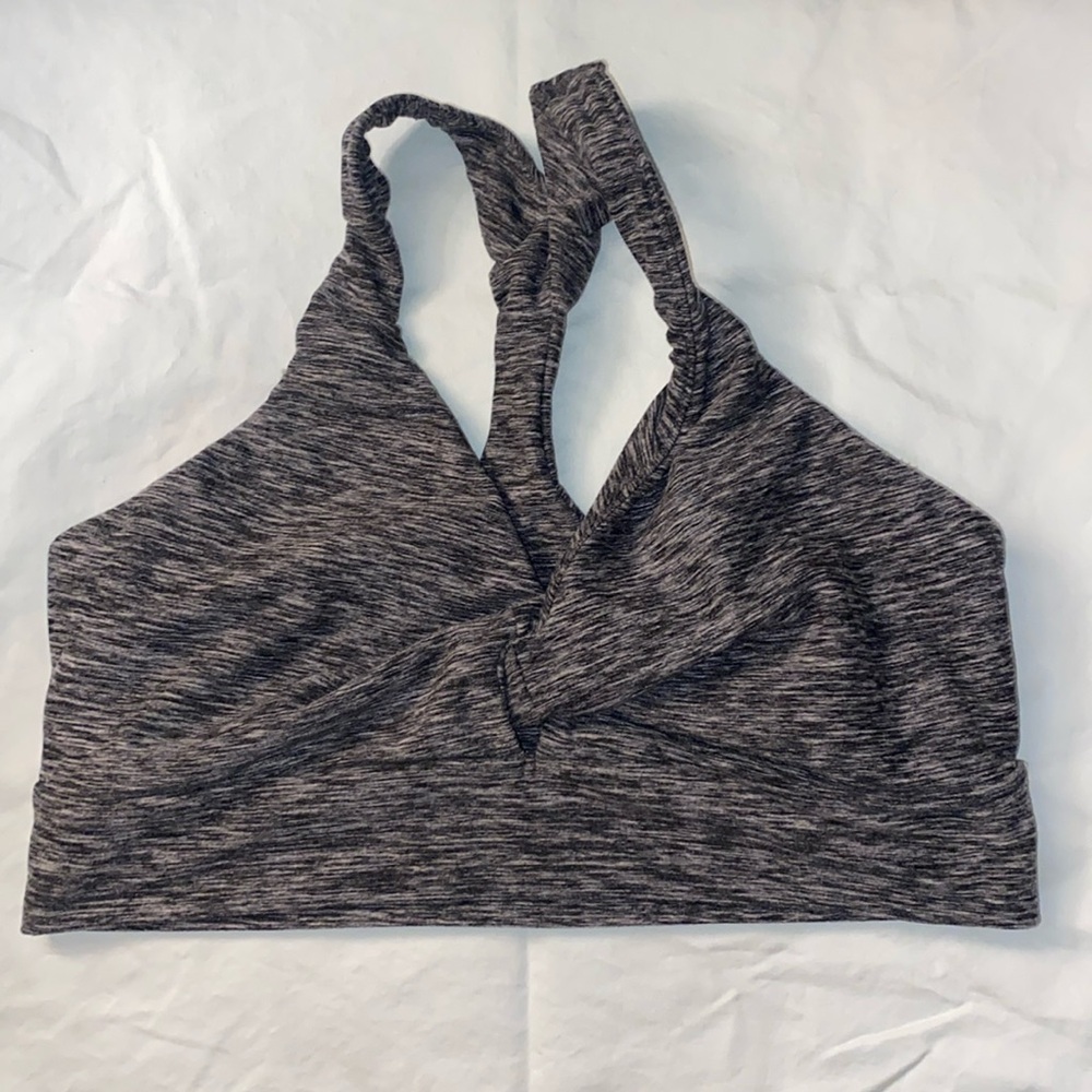Victoria's Secret Gray Racerback Sports Bra